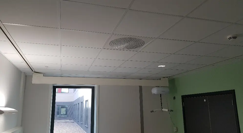 How are ceiling track hoists fitted?